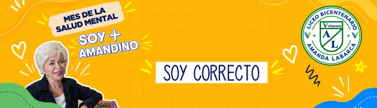 Mes de la Salud Mental - Soy correcto.